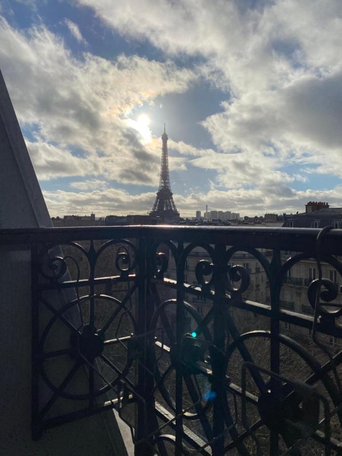 The Eiffel Tower Room Paris Eksteriør bilde
