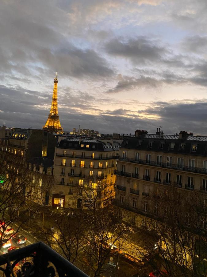 The Eiffel Tower Room Paris Eksteriør bilde